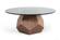 Modrest Rackham Modern Walnut & Smoked Glass Coffee Table by VIG Furniture