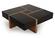 [Floor Sample] Modrest Makai Modern Black & Walnut Coffee Table by VIG Furniture