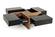 [Floor Sample] Modrest Makai Modern Black & Walnut Coffee Table by VIG Furniture