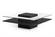 Modrest Clarion Modern Grey Elm & Glass Coffee Table by VIG Furniture