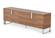 Modrest Gilroy - Modern Walnut & Stainless Steel Buffet by VIG Furniture