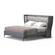 Modrest Jolene - Eastern King Dark & Light Grey Leatherette Bed by VIG Furniture