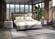 Modrest Jolene - Eastern King Dark & Light Grey Leatherette Bed by VIG Furniture