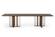 Modrest Livia - Modern Walnut & Brass Stainless Steel Dining Table by VIG Furniture