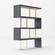 Modrest Maze - Elm Grey & Gold Bookcaseby VIG Furniture