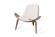 Modrest Warren Modern White & Walnut Accent Chair by VIG Furniture