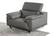 Divani Casa Wolford Modern Grey Leather Chair by VIG Furniture