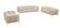 Divani Casa Sheila - Transitional Light Beige Fabric Sofa Set by VIG Furniture