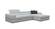Divani Casa Pella Mini - Modern White Leather Right Facing Chaise Sectional Sofa by VIG Furniture