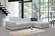 Divani Casa Pella Mini - Modern White Leather Right Facing Chaise Sectional Sofa by VIG Furniture