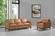 Divani Casa Naylor Modern Brown Italian Leather Split Chair by VIG Furniture