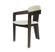 Modrest Thorne Beige & Wenge Arm Dining Chair by VIG Furniture