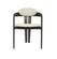 Modrest Thorne Beige & Wenge Arm Dining Chair by VIG Furniture