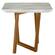 Modrest James - Mid Century Walnut & Ceramic End Table by VIG Furniture
