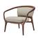 Modrest Deana - Mid Century Beige & Walnut Accent Chair by VIG Furniture