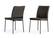 Modrest Maggie - Modern Black & Brown Dining Chair (Set of 2) by VIG Furniture