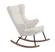 Modrest Colfax - Modern White Sheep Rocking Chair by VIG Furniture