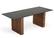 Modrest Maggie - Modern Walnut & Black Ceramic Top Dining Table by VIG Furniture