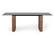 Modrest Maggie - Modern Walnut & Black Ceramic Top Dining Table by VIG Furniture