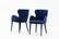 Modrest Tigard Modern Blue Fabric Dining Chair by VIG Furniture