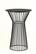 Modrest Graph Modern Black Round Bar Table by VIG Furniture