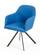 Modrest Synergy Modern Blue Fabric Dining Arm Chair by VIG Furniture