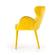 Modrest Tigard Modern Yellow Fabric Dining Chair by VIG Furniture