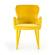 Modrest Tigard Modern Yellow Fabric Dining Chair by VIG Furniture