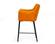 Modrest Exodus Modern Yellow Velvet Counter Stool by VIG Furniture