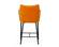 Modrest Exodus Modern Yellow Velvet Counter Stool by VIG Furniture