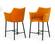 Modrest Exodus Modern Yellow Velvet Counter Stool by VIG Furniture