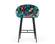 Modrest Roxann Contemporary Floral Velvet Bar Stool by VIG Furniture