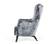Modrest Findon - Glam Grey Faux Fur Accent Chair by VIG Furniture