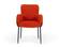 Modrest Frisco - Mid-Century Orange Velvet dining Chair by VIG Furniture