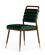 Modrest Biscay - Modern Dark Green & Walnut Steel Dining Chair by VIG Furniture