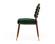 Modrest Biscay - Modern Dark Green & Walnut Steel Dining Chair by VIG Furniture