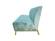Divani Casa Mosko - Modern Light Green & Gold Fabric Sofa by VIG Furniture