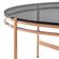 Modrest Bradford - Modern Smoked Glass & Rosegold Coffee Table by VIG Furniture