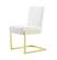 Modrest Batavia - Modern White/Gold Dining Chair (Set of 2) by VIG Furniture