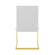 Modrest Batavia - Modern White/Gold Dining Chair (Set of 2) by VIG Furniture