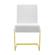 Modrest Batavia - Modern White/Gold Dining Chair (Set of 2) by VIG Furniture