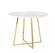 Modrest Swain Modern Faux Marble & Gold Round Dining Table by VIG Furniture