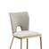 Modrest Burton - Modern Beige & Brass Dining Chair (Set of 2) by VIG Furniture