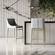 Modrest Mimi - Contemporary Grey + Brass Counter Stool Set of 2 by VIG Furniture