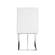 Modrest Frankie - Modern White & Brushed Stainless Steel Dining Chair by VIG Furniture