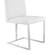 Modrest Frankie - Modern White & Brushed Stainless Steel Dining Chair by VIG Furniture