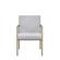 Modrest Burnham - Modern White & Brass Arm Dining Chair by VIG Furniture