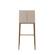 Modrest Mimi - Contemporary Beige & Brass Bar Stool (Set of 2) by VIG Furniture