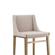 Modrest Mimi - Contemporary Beige & Brass Bar Stool (Set of 2) by VIG Furniture