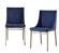 Modrest Mimi - Contemporary Blue Velvet & Antique Brass Dining Chair (Set of 2) by VIG Furniture